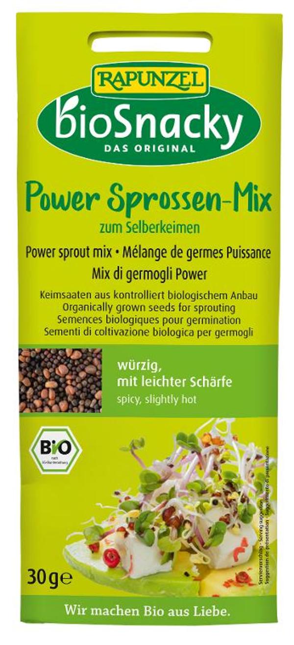 Produktfoto zu Keimsaat Power Sprossen-Mix 30g bioSnacky Rapunzel