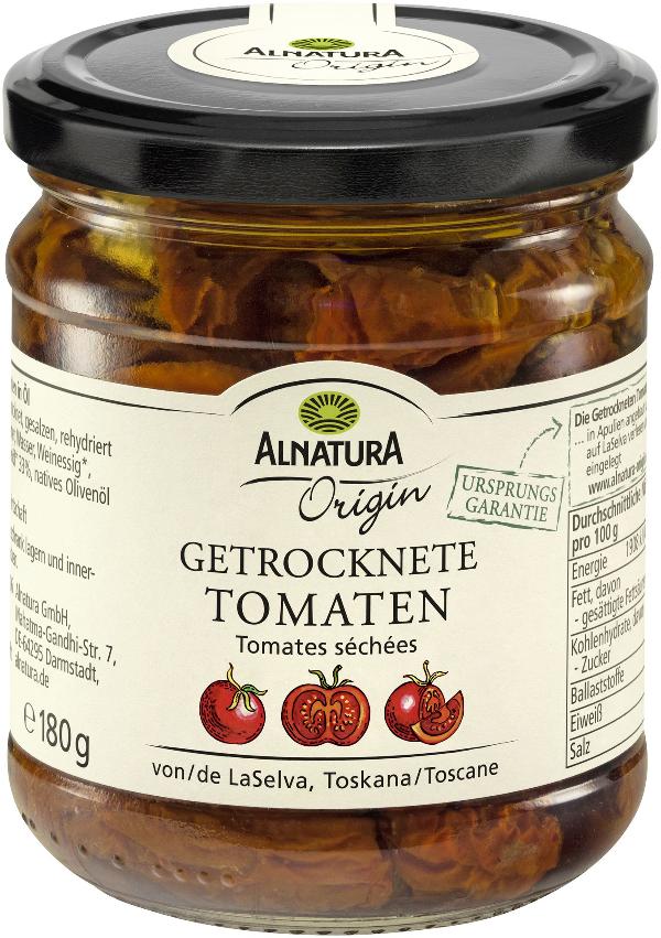 Produktfoto zu Getrocknete Tomaten 180g Alnatura