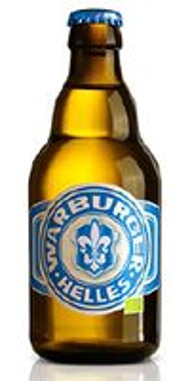 Produktfoto zu VPE Bier Warburger Helles 20x0,33 l