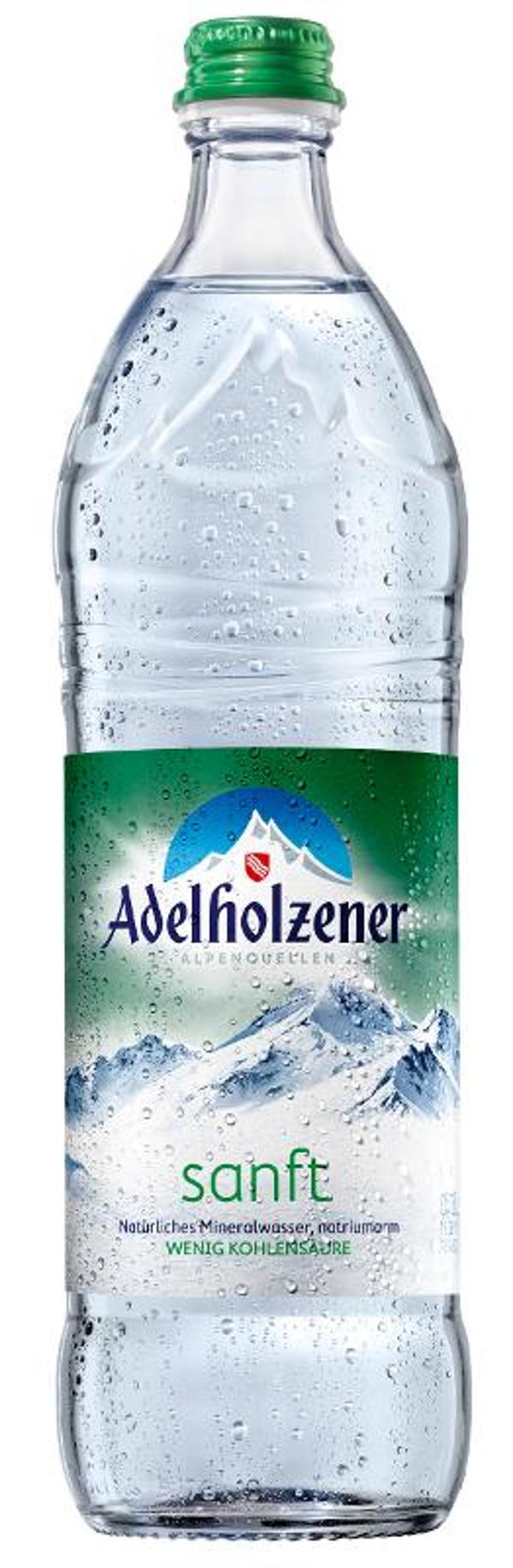 Produktfoto zu VPE Wasser sanft 12x0,75 Adelholzener Alpenquelle