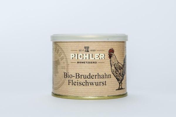 Produktfoto zu Bruderhahn Fleischwurst "Klassik" 200g Pichler Biofleisch