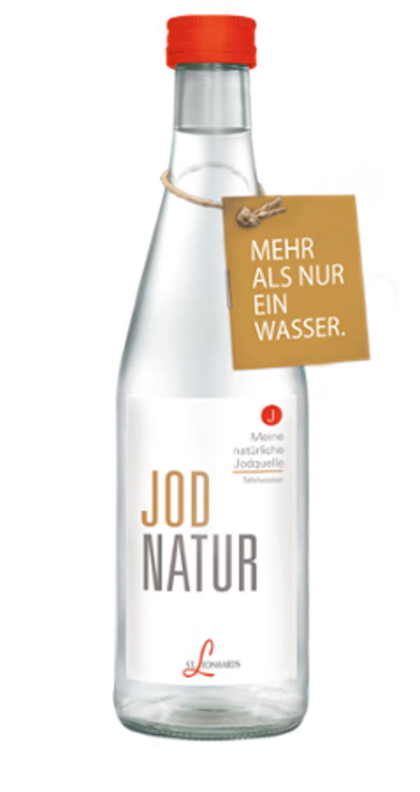 Produktfoto zu VPE Wasser Jod Natur 12x0,33 l St. Leonhardt