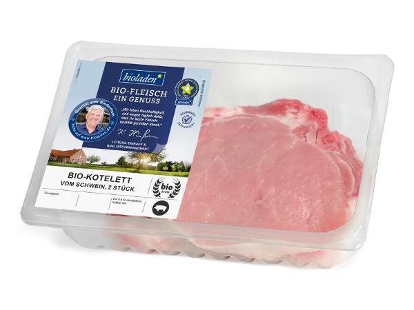Produktfoto zu Kotelett vom Schwein 2 St. ca. 450g bioladen