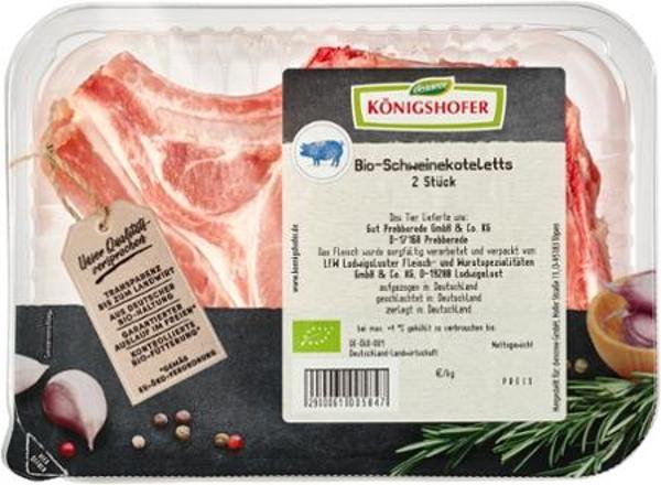 Produktfoto zu Schweinekotelett 2 St. ca. 360g Königshofer