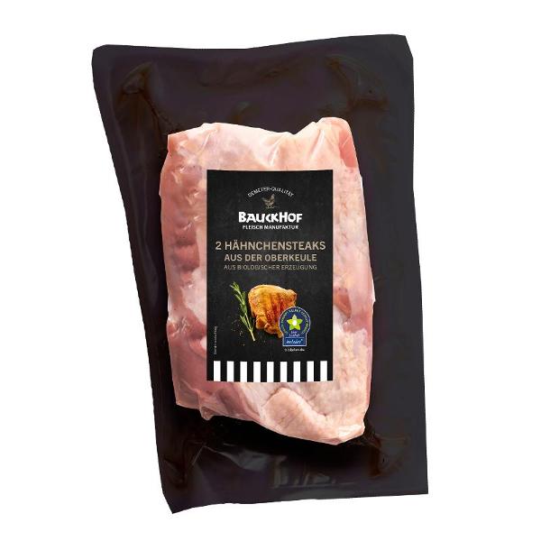 Produktfoto zu Hähnchensteaks 2 Stück ca. 300g demeter Fleischmanufaktur