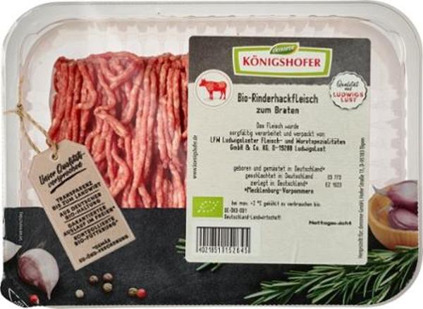 Produktfoto zu Rinderhackfleisch 250g Königshofer