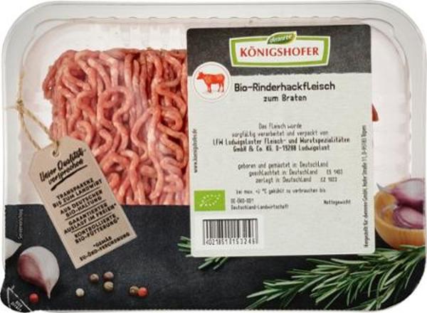 Produktfoto zu Rinderhackfleisch 400g Königshofer