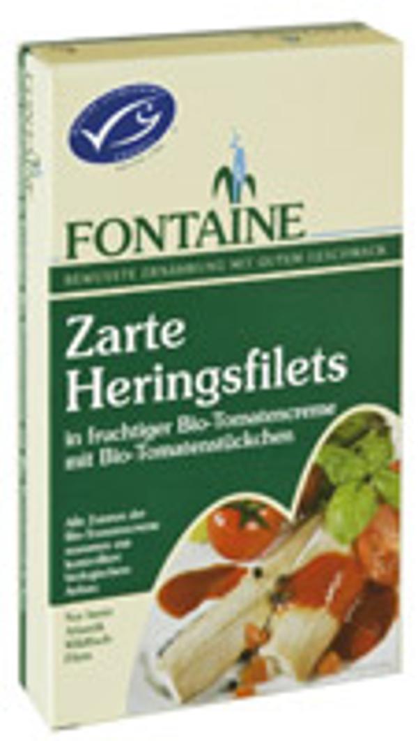 Produktfoto zu Heringsfilets in Tomatencreme 200g Fontaine