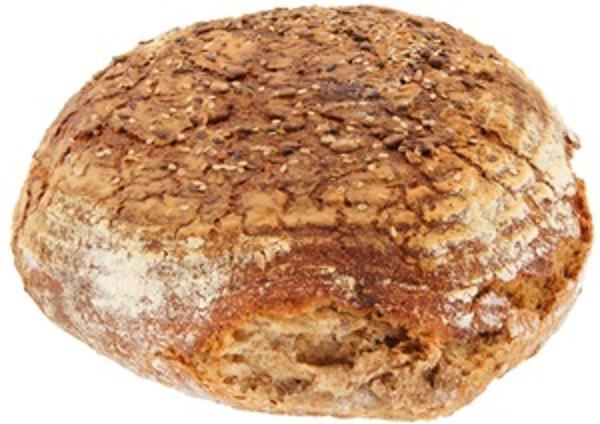 Produktfoto zu Weizen-Dreisaat-Brot rund 1000g Höfbäckerei Johannleweling