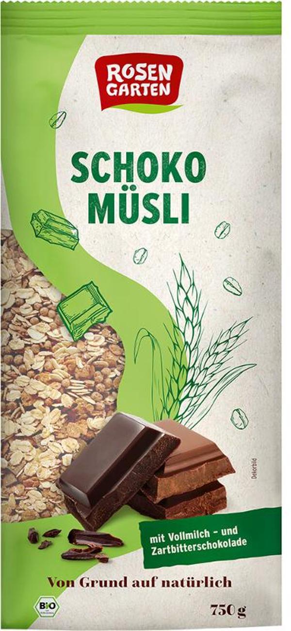 Produktfoto zu Schoko-Müsli 750g Rosengarten