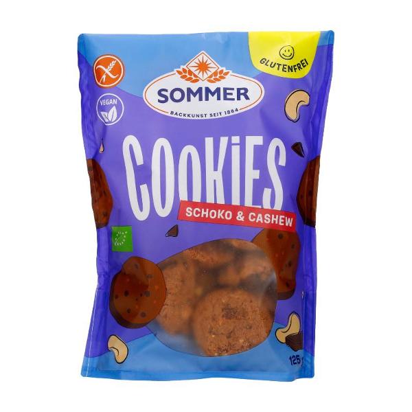 Produktfoto zu Cookies Choco & Cashew 125g Sommer