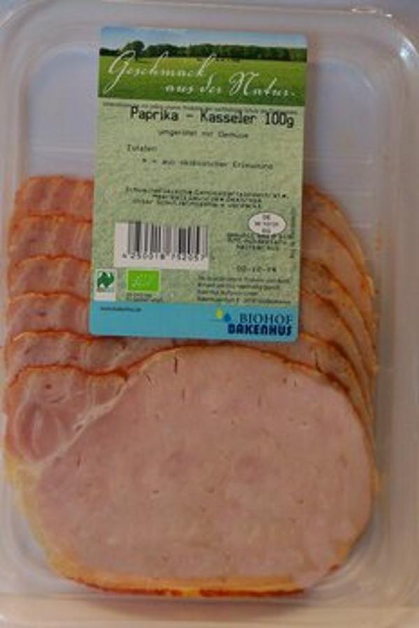 Produktfoto zu Paprika Kasseler 100g Biohof Bakenhus