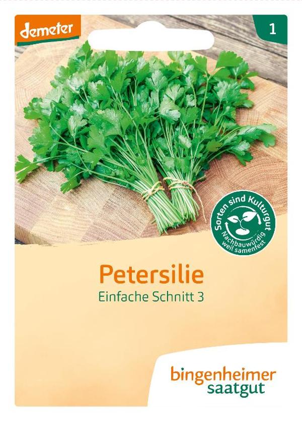 Produktfoto zu Petersilie glatt 1,5g Bingenheimer Saatgut