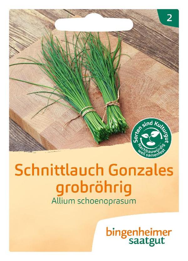 Produktfoto zu Saatgut Schnittlauch "Gonzales" 2g Bingenheimer Saatgut