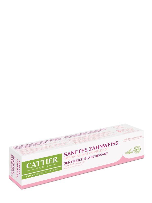 Produktfoto zu Zahncreme sanftes Zahnweiss 75 ml Cattier