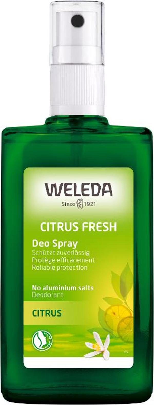 Produktfoto zu Citrus Deodorant 100 ml Weleda