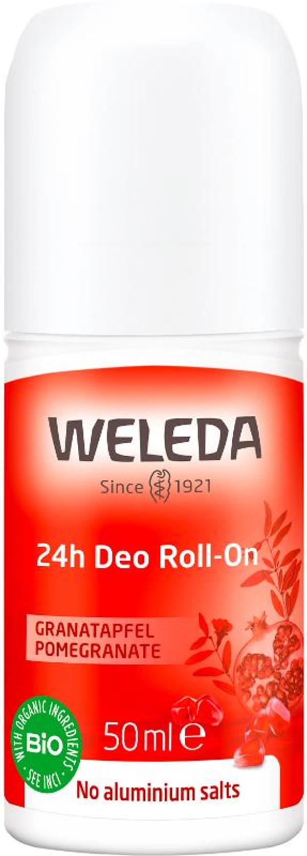 Produktfoto zu Granatapfel 24h Deo Roll-On 50 ml Weleda