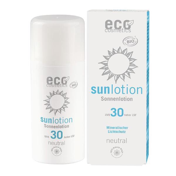 Produktfoto zu Sonnenlotion LSF 30 neutral 100ml ECO cosmetics