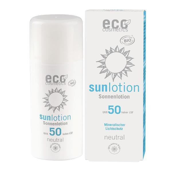 Produktfoto zu Sonnenlotion LSF 50 neutral 100 ml eco cosmetics