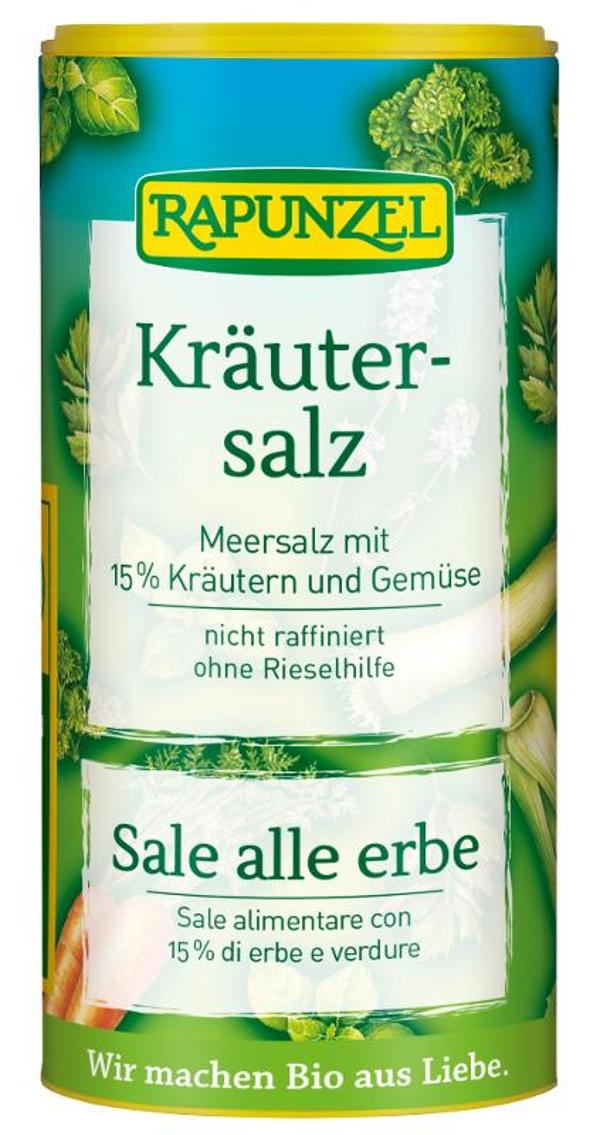 Produktfoto zu Kräutersalz Streudose 150g Rapunzel