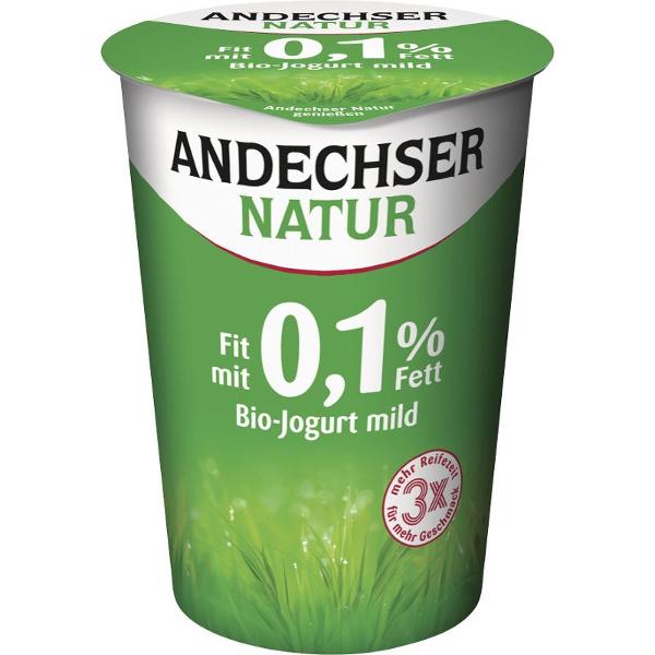 Produktfoto zu VPE Joghurt Fit mit 0,1% im Becher 6x500g Andechser