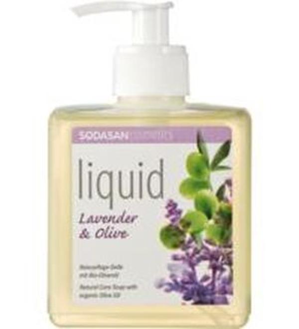 Produktfoto zu Flüssigseife Lavendel Olive 330 ml Sodasan