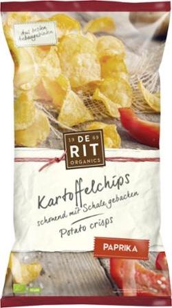 VPE Kartoffelchips Paprika 10x125g DeRit