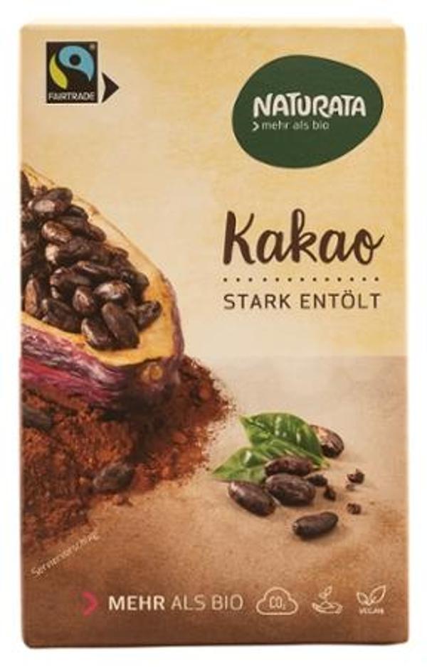 Produktfoto zu Kakao stark entölt 125g Naturata