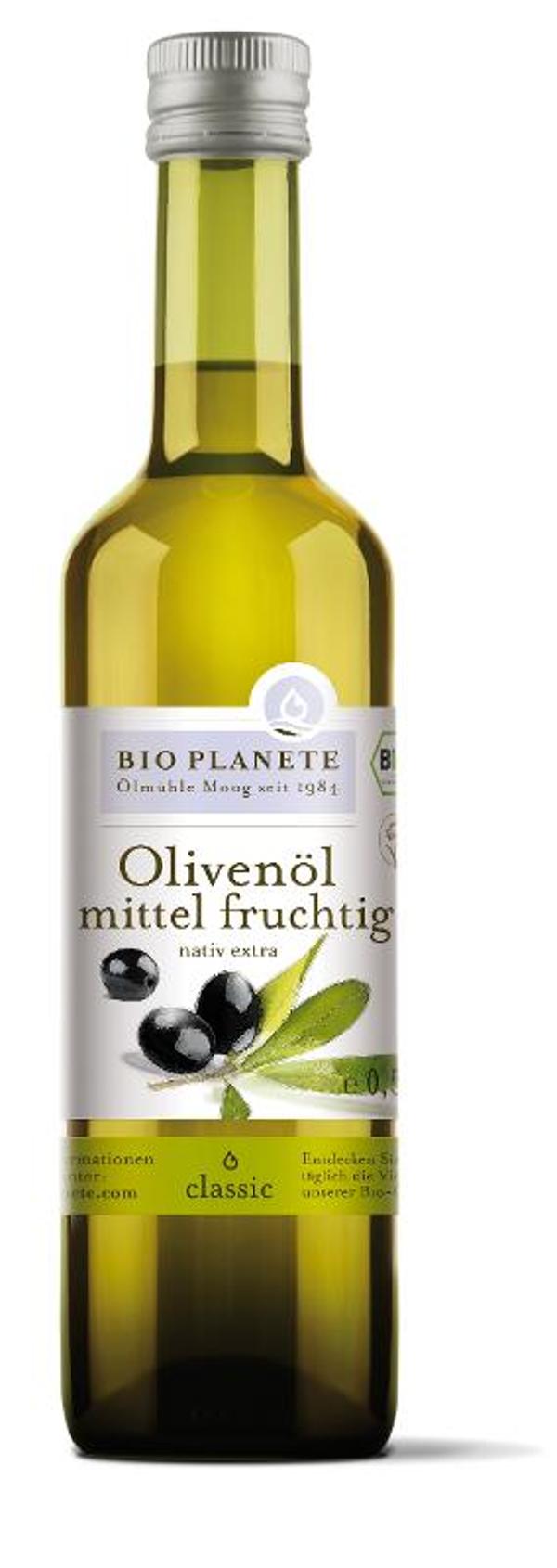 Produktfoto zu Olivenöl nativ extra mittel fruchtig 0,5l Bio Planete