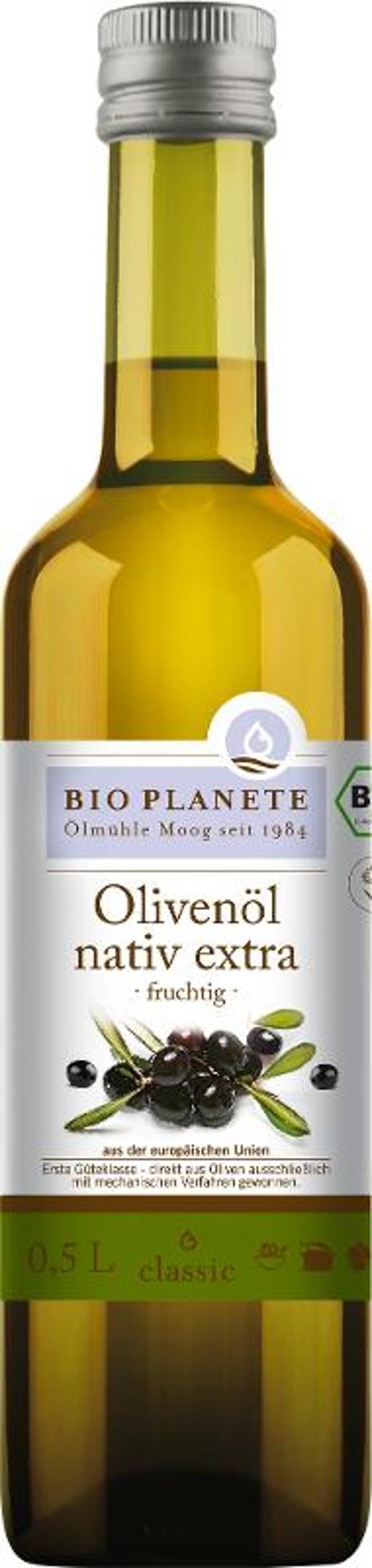 Produktfoto zu Olivenöl fruchtig 0,5 nativ extra Bio Planete