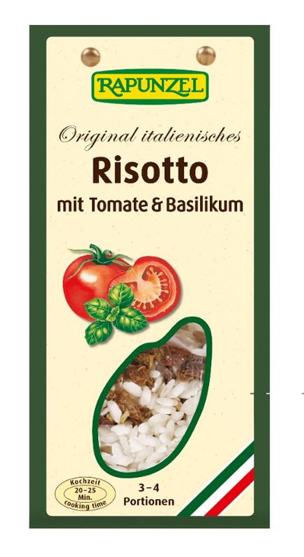 Produktfoto zu Risotto mit Tomaten und Basilikum 250g Rapunzel