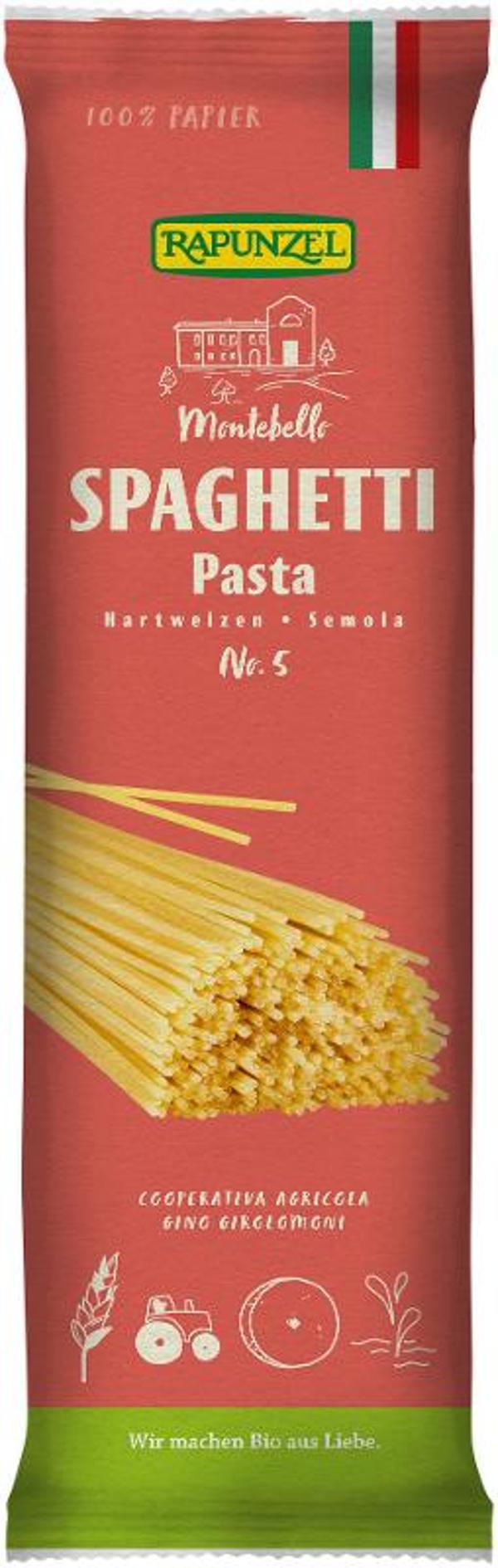 Produktfoto zu Spaghetti Semola, no.5 500g Rapunzel