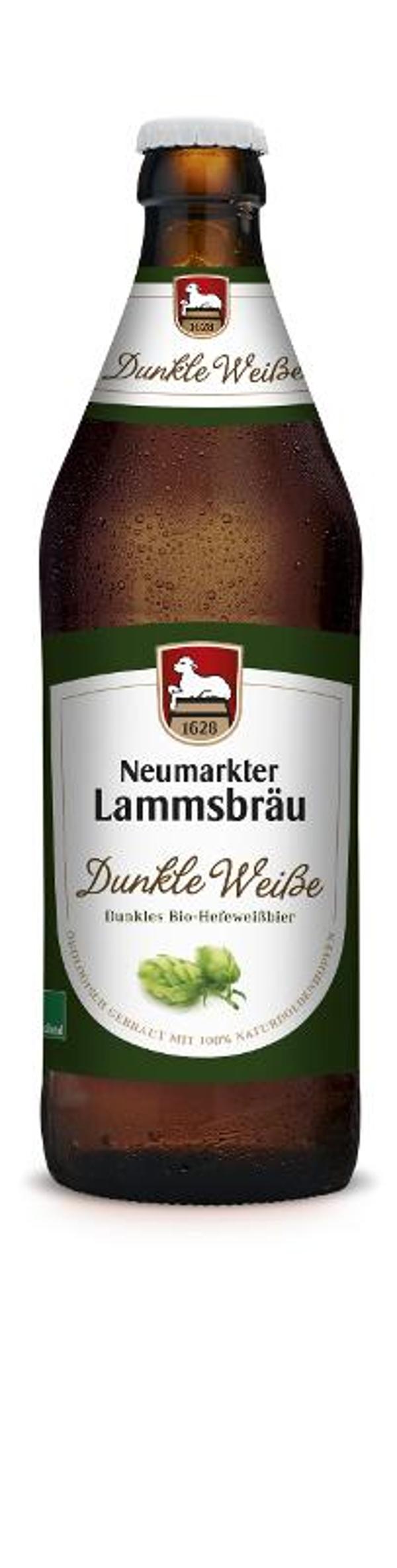 Produktfoto zu Bier Dunkle Weiße 0,5 l Neumarkter Lammsbräu