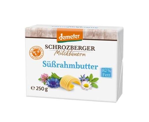 Produktfoto zu VPE Butter Süßrahm 16x250g Schrozberg Milchbauern