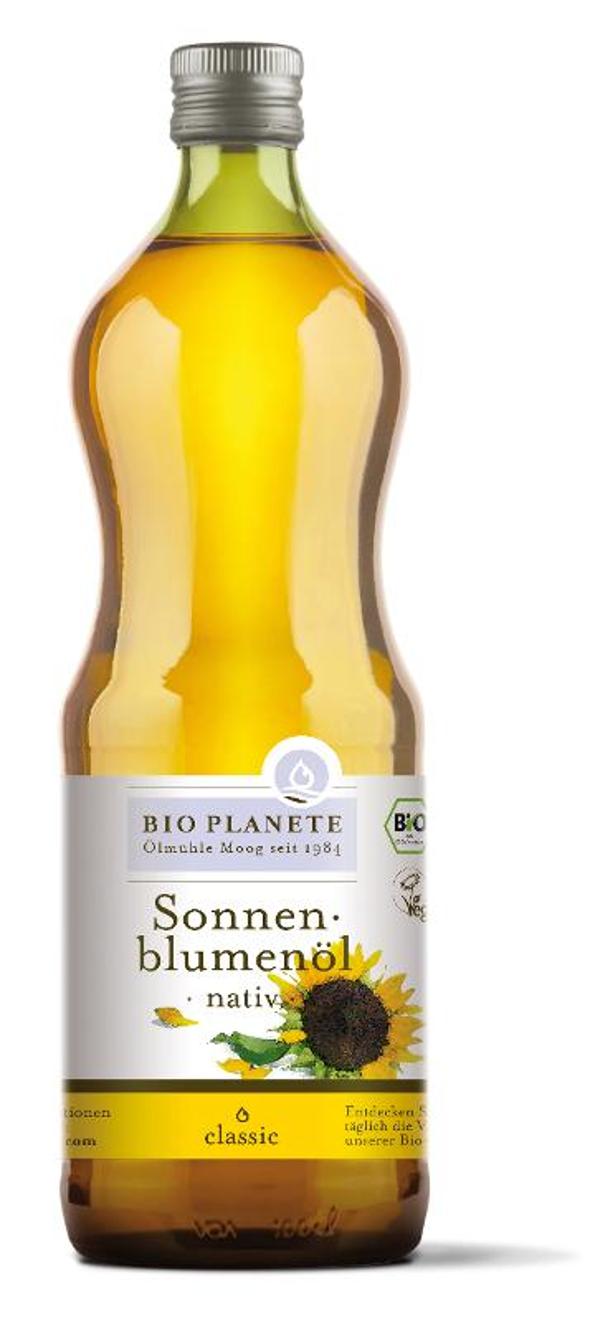Produktfoto zu Sonnenblumenöl nativ 1l Bio Planete