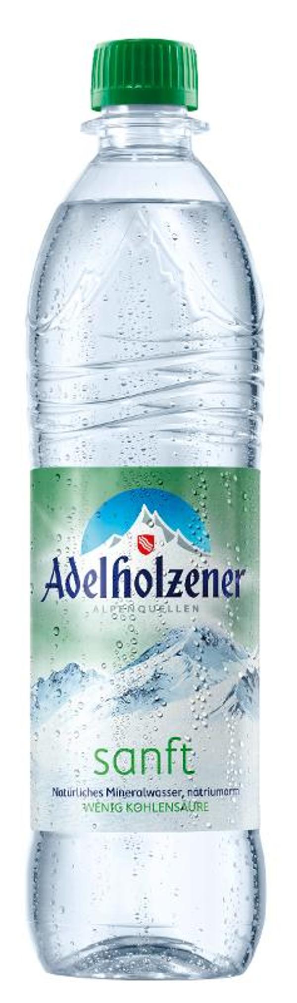 Produktfoto zu VPE Wasser sanft 12x0,5 l Adelholzener Alpenquelle
