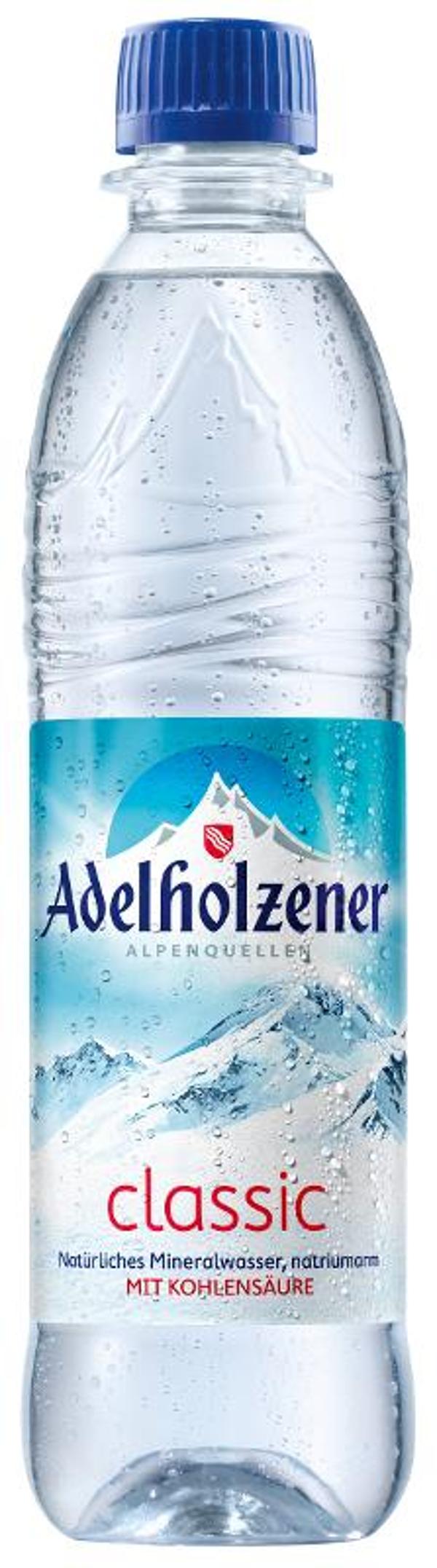 Produktfoto zu VPE Wasser Classic 12x0,5 l Adelholzener Alpenquellen