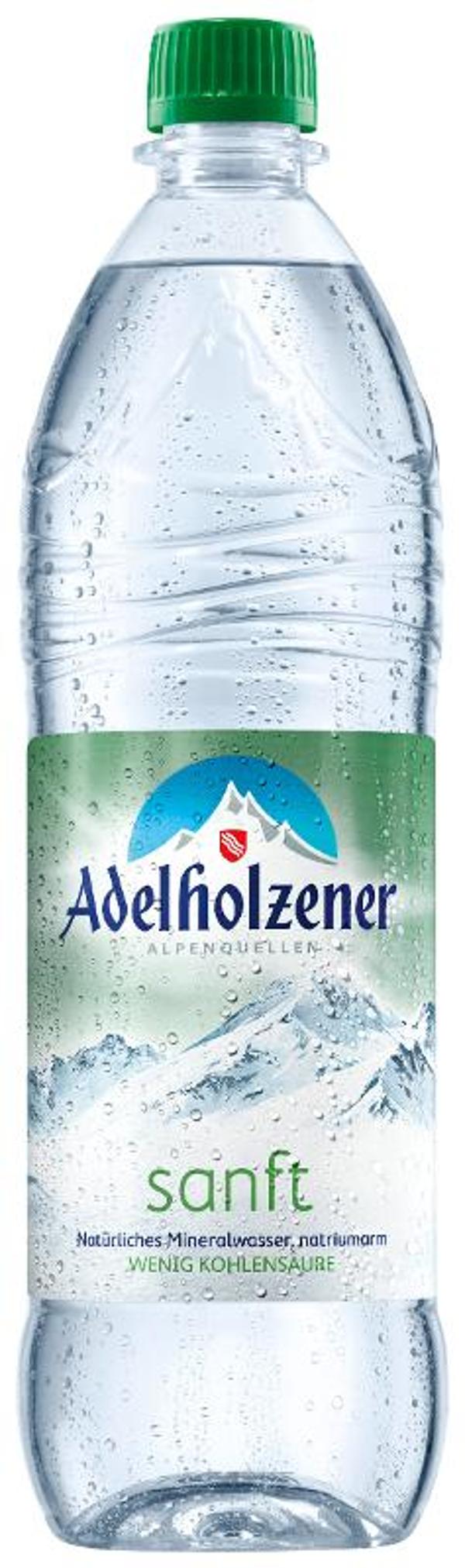 Produktfoto zu VPE Wasser sanft 12x1 l Adelholzener Alpenquelle