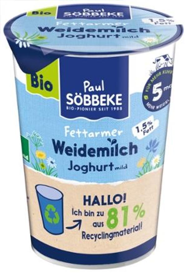Produktfoto zu VPE Joghurt Natur 1,5% 6x500g im Becher Söbbeke