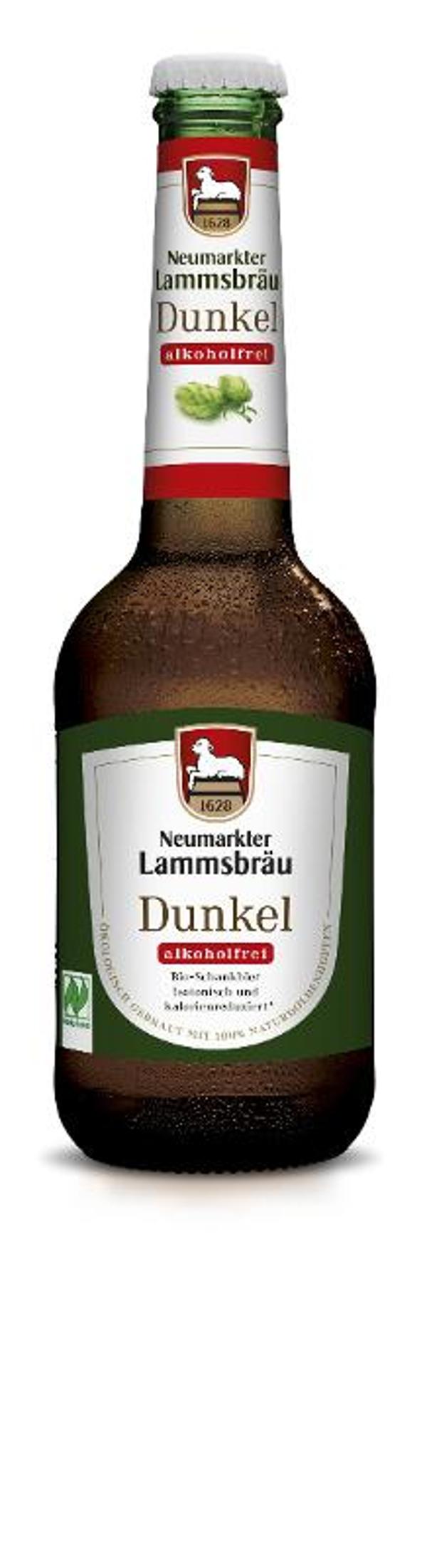 Produktfoto zu Bier Dunkel alkoholfrei 0,33 l Neumarkter Lammsbräu