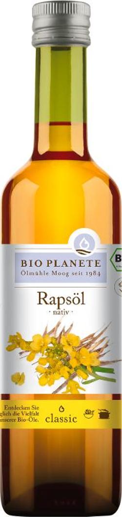 Rapsöl nativ aus deutscher Herkunft 0,5l BioPlanete