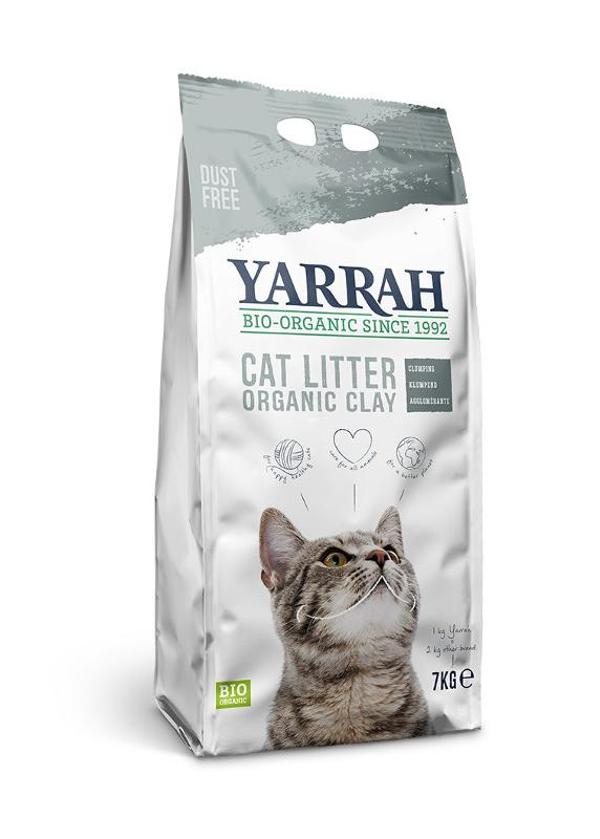 Produktfoto zu Katzenstreu 7kg Yarrah Organic Petfood
