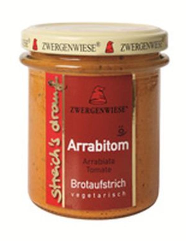 Produktfoto zu Brotaufstrich streich's drauf "Arrabitom" 160g  Zwergenwiese