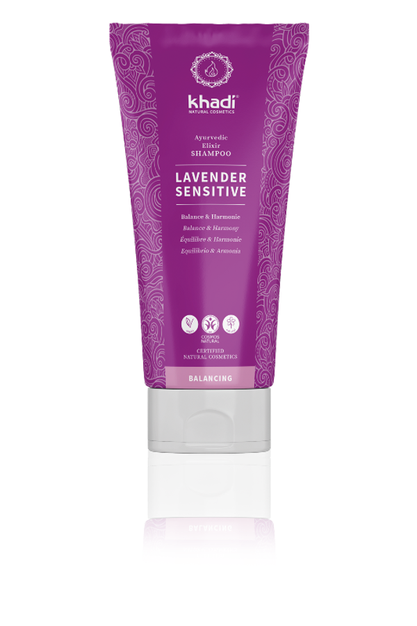 Produktfoto zu Shampoo Lavender Sensitive 200ml Khadi