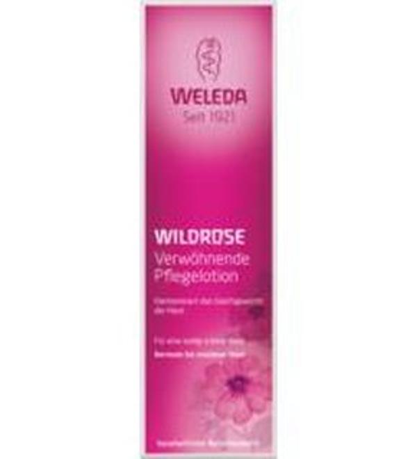 Produktfoto zu Wildrose Verwöhnende Pflegelotion 200 ml Weleda