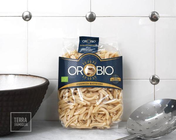 Produktfoto zu Pasta Strozzapreti 500g Oro Bio Terra Famiglia