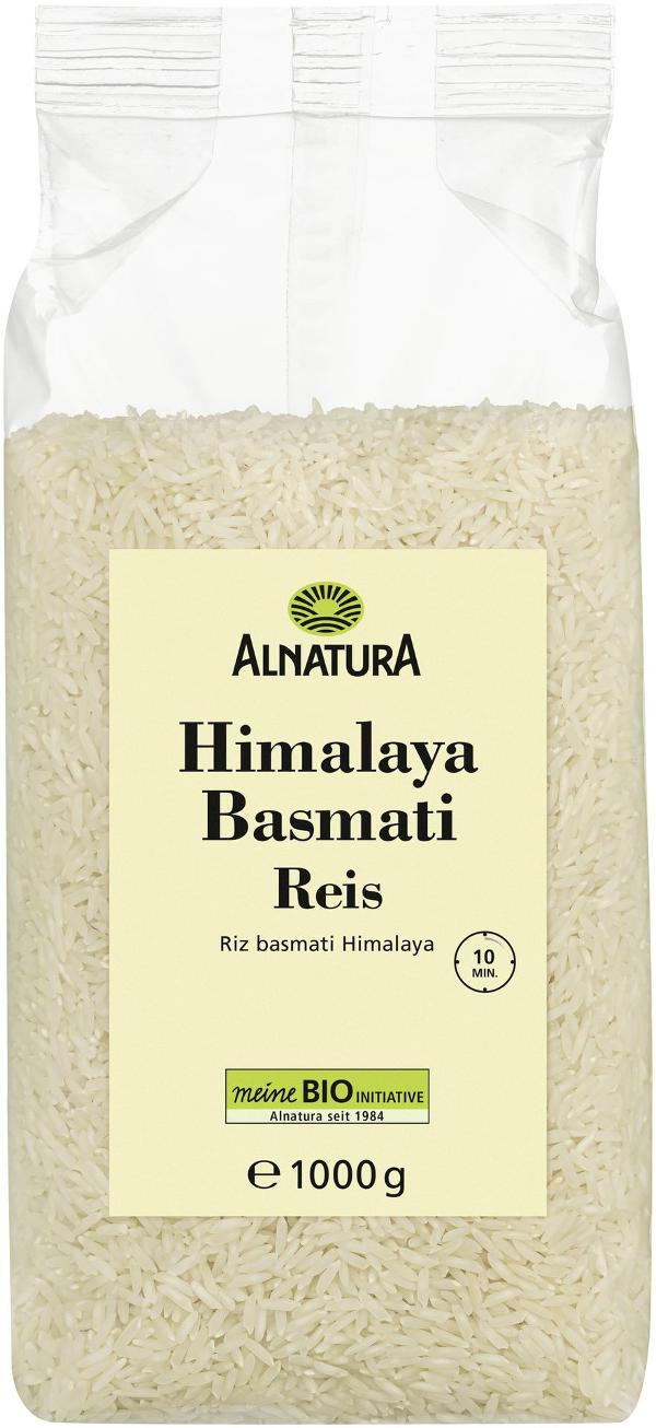Produktfoto zu Himalaya Basmati Reis 1 kg Alnatura