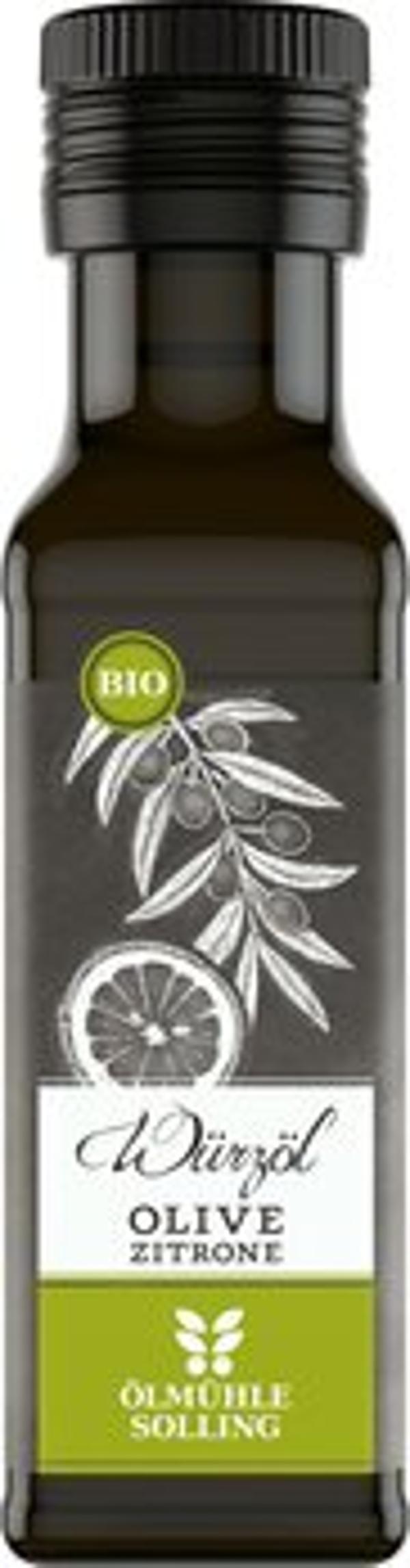Produktfoto zu Würzöl Olive Zitrone 100 ml Ölmühle Solling