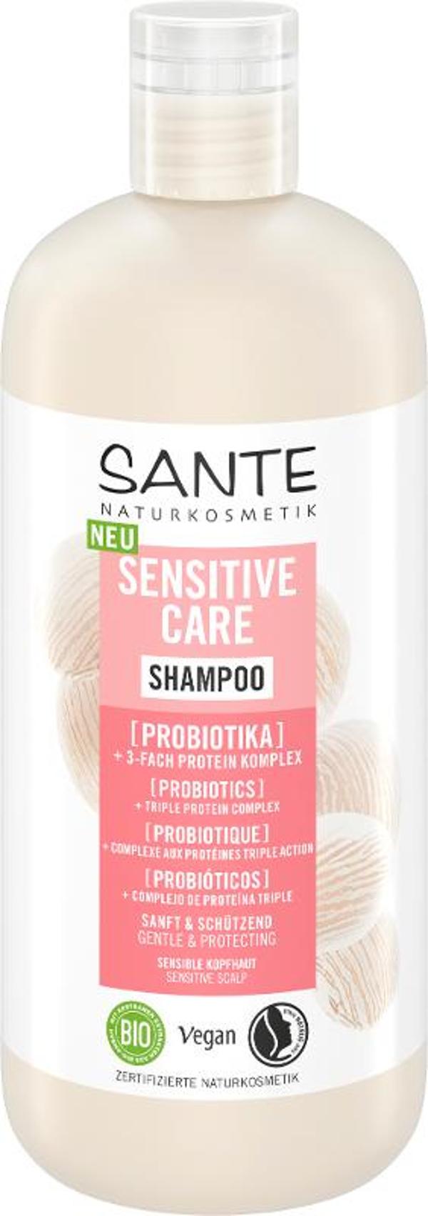 Produktfoto zu Sensitive Care Shampoo Probiotika 500ml Sante