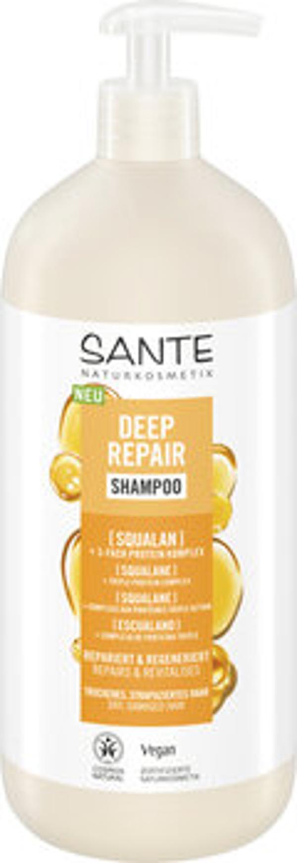 Produktfoto zu Deep Repair Shampoo Squalan 950ml Sante